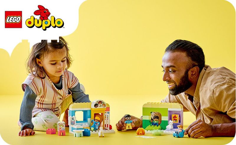 LEGO-DUPLO-10992-Divertimento-all’Asilo-Nido-Gioco-Educativo-per-Bambini-dai-2-Anni-con-Mattoncini-Costruzioni-e-4-Figure