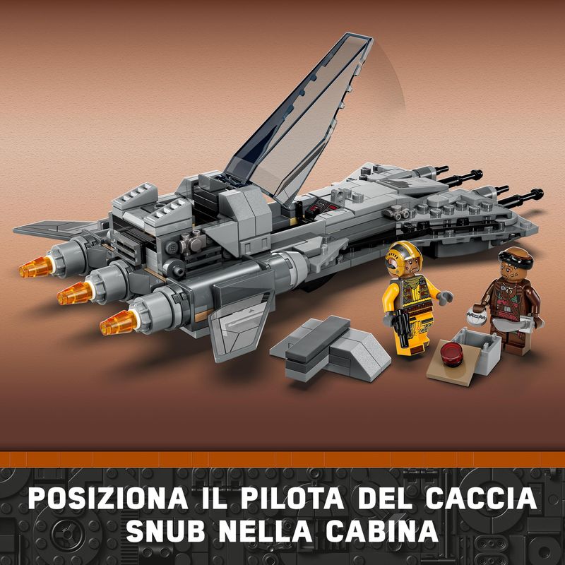 LEGO-Star-Wars-75346-Pirata-Snub-Fighter-Set-da-The-Mandalorian-Stagione-3-Modellino-da-Costruire-di-Starfighter-Giocattolo