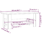 Tavolino-da-Salotto-Grigio-Sonoma-102x55x42-cm-in-Truciolato