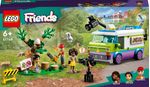 LEGO-Friends-41749-Furgone-della-Troupe-Televisiva-Camion-Giocattolo-per-le-Notizie-e-Salvataggio-Animali-Regalo-per-Bambini