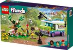 LEGO-Friends-41749-Furgone-della-Troupe-Televisiva-Camion-Giocattolo-per-le-Notizie-e-Salvataggio-Animali-Regalo-per-Bambini