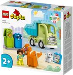 LEGO-DUPLO-10987-Camion-Riciclaggio-Rifiuti-Camion-Spazzatura-Giocattolo-Gioco-Educativo-per-Bambini-Raccolta-Differenziata