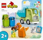 LEGO-DUPLO-10987-Camion-Riciclaggio-Rifiuti-Camion-Spazzatura-Giocattolo-Gioco-Educativo-per-Bambini-Raccolta-Differenziata