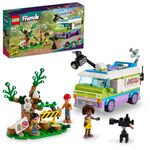 LEGO-Friends-41749-Furgone-della-Troupe-Televisiva-Camion-Giocattolo-per-le-Notizie-e-Salvataggio-Animali-Regalo-per-Bambini