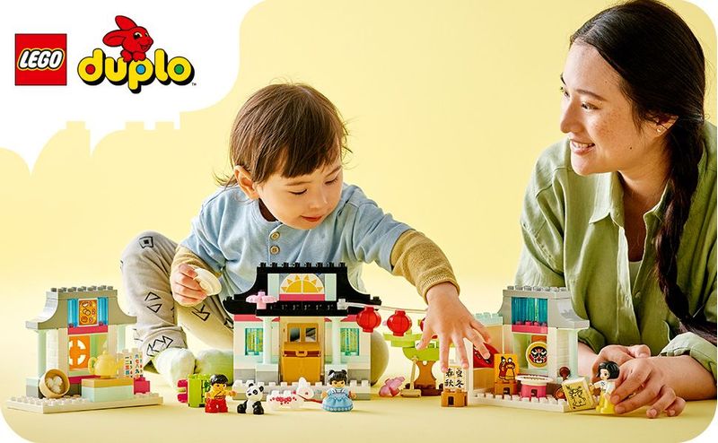 LEGO-DUPLO-Town-10411-Scopri-la-Cultura-Cinese-Giochi-Educativi-per-Bambini-dai-2-Anni-con-Panda-e-Mattoncini-Idee-Regalo