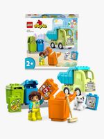 LEGO-DUPLO-10987-Camion-Riciclaggio-Rifiuti-Camion-Spazzatura-Giocattolo-Gioco-Educativo-per-Bambini-Raccolta-Differenziata