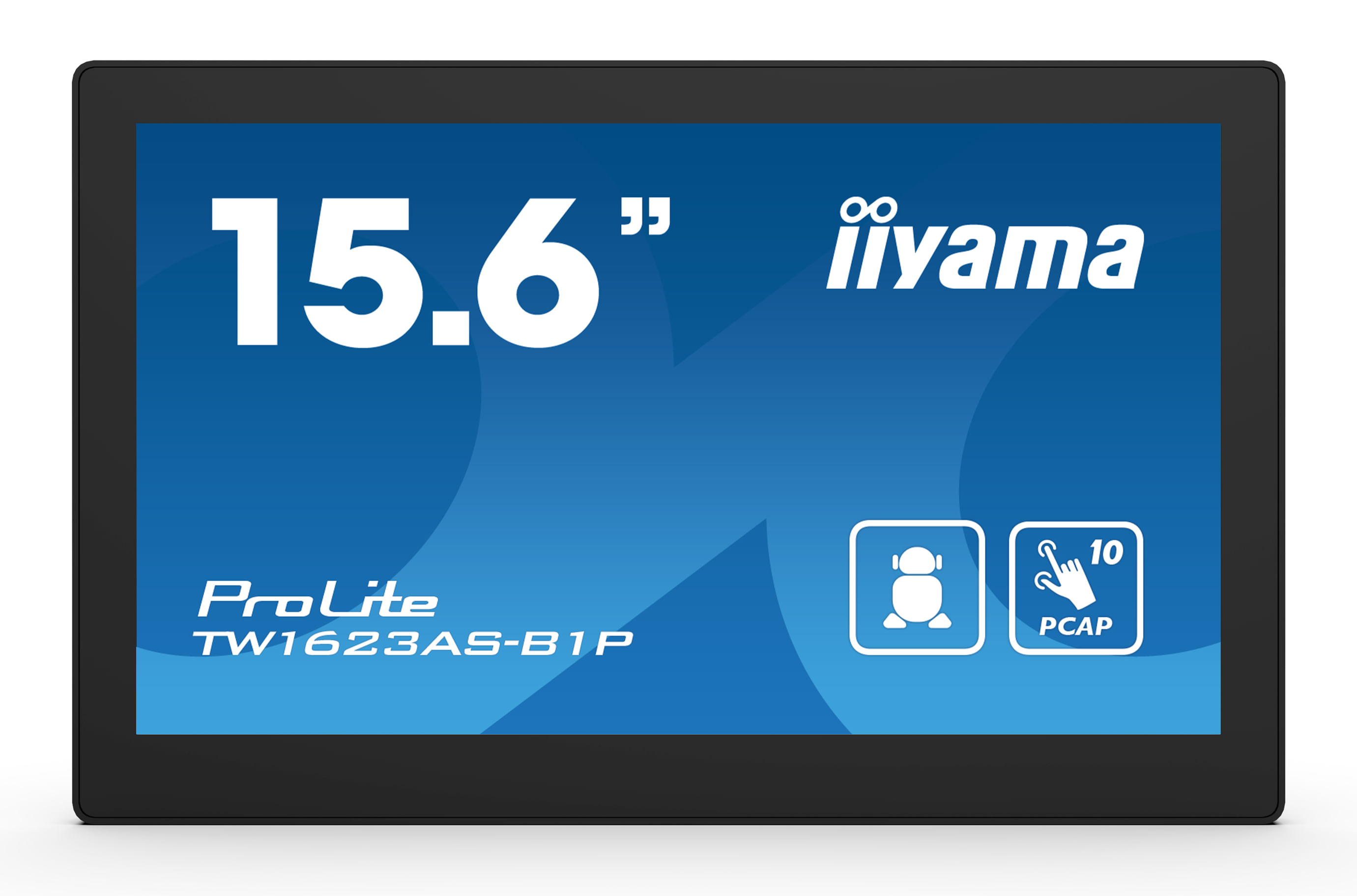 Iiyama TW1623AS-B1P visualizzatore di messaggi Pannello piatto interattivo 39,6 cm (15.6") Wi