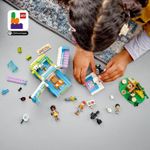 LEGO-Friends-41749-Furgone-della-Troupe-Televisiva-Camion-Giocattolo-per-le-Notizie-e-Salvataggio-Animali-Regalo-per-Bambini