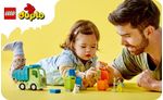 LEGO-DUPLO-10987-Camion-Riciclaggio-Rifiuti-Camion-Spazzatura-Giocattolo-Gioco-Educativo-per-Bambini-Raccolta-Differenziata