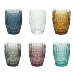 Tognana-M099-Confezione-6-Bicchieri-Ionico-280cc-Colori-Assortiti