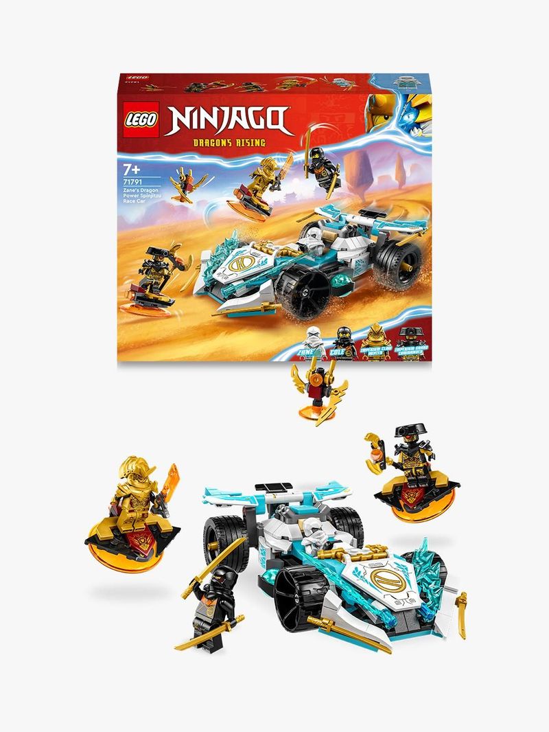 LEGO-NINJAGO-71791-Auto-da-Corsa-Spinjitzu-Dragon-Power-di-Zane-Macchina-Giocattolo-con-Funzione-di-Rotazione-per-Bambini-7-