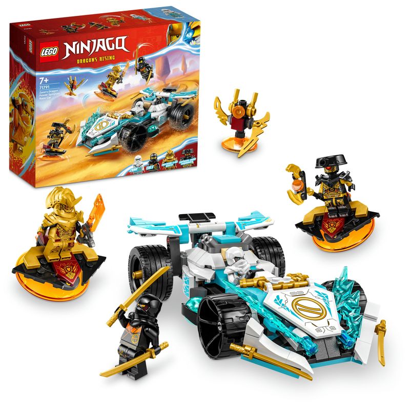 LEGO-NINJAGO-71791-Auto-da-Corsa-Spinjitzu-Dragon-Power-di-Zane-Macchina-Giocattolo-con-Funzione-di-Rotazione-per-Bambini-7-