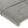 Testiere-4-pz-Grigio-Chiaro-72x5x78-88-cm-in-Velluto