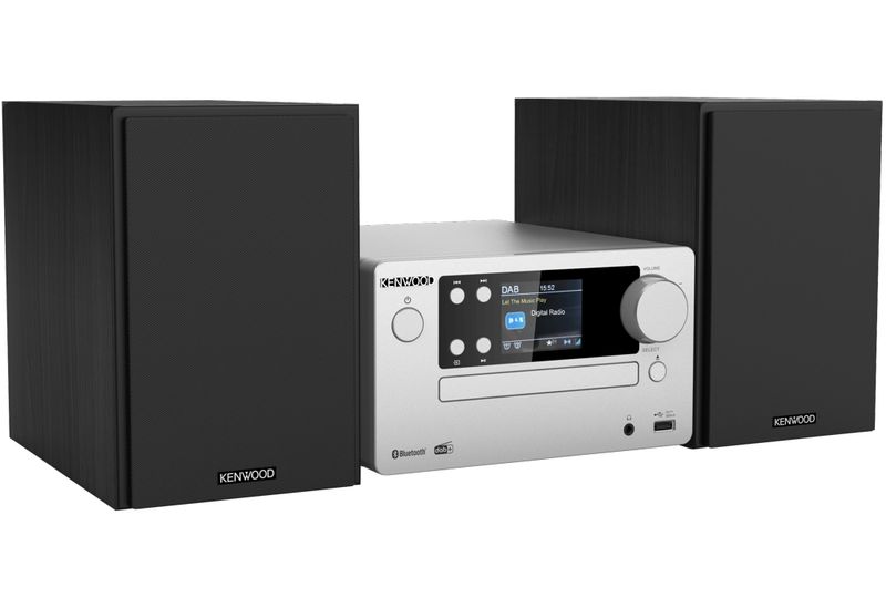 Kenwood-Electronics-M-725DAB-S-set-audio-da-casa-Microsistema-audio-per-la-casa-50-W-Nero-Argento