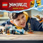 LEGO-NINJAGO-71791-Auto-da-Corsa-Spinjitzu-Dragon-Power-di-Zane-Macchina-Giocattolo-con-Funzione-di-Rotazione-per-Bambini-7-