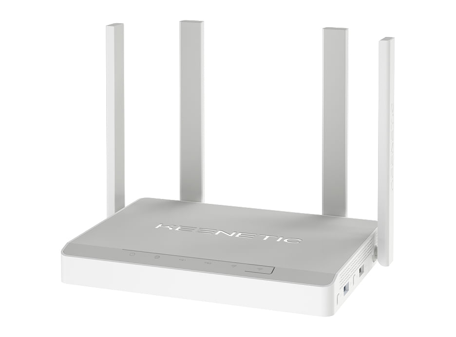 Keenetic KN-1011 router wireless Gigabit Ethernet Dual-band (2.4 GHz/5 GHz) Grigio, Bianco