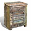 vidaXL-Tavolino-Laterale-con-1-Cassetto-e-1-Anta-in-Legno-di-Recupero