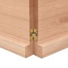 Ripiano-Muro-Marrone-Chiaro-120x50x4cm-Massello-Rovere-Trattato