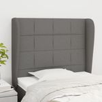 Testiera-ad-Orecchio-GrigioScuro-163x23x118-128cm-in-Tessuto