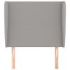Testiera-ad-Orecchio-Grigio-Chiaro-83x23x118-128-cm-in-Tessuto