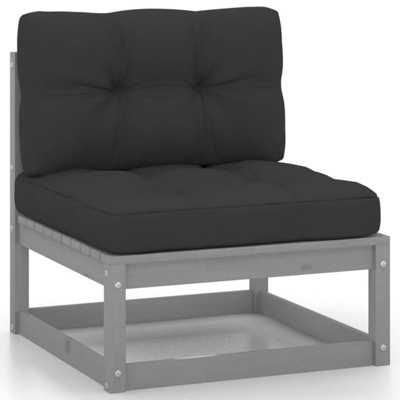 vidaXL-Set-Divani-da-Giardino-8-pz-con-Cuscini-Legno-Massello-Pino