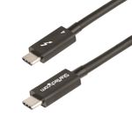 StarTech.com Cavo Thunderbolt 4 da 1m - 40Gbps - PD 100W - Cavo Video/Trasferimento dati 4K/8K