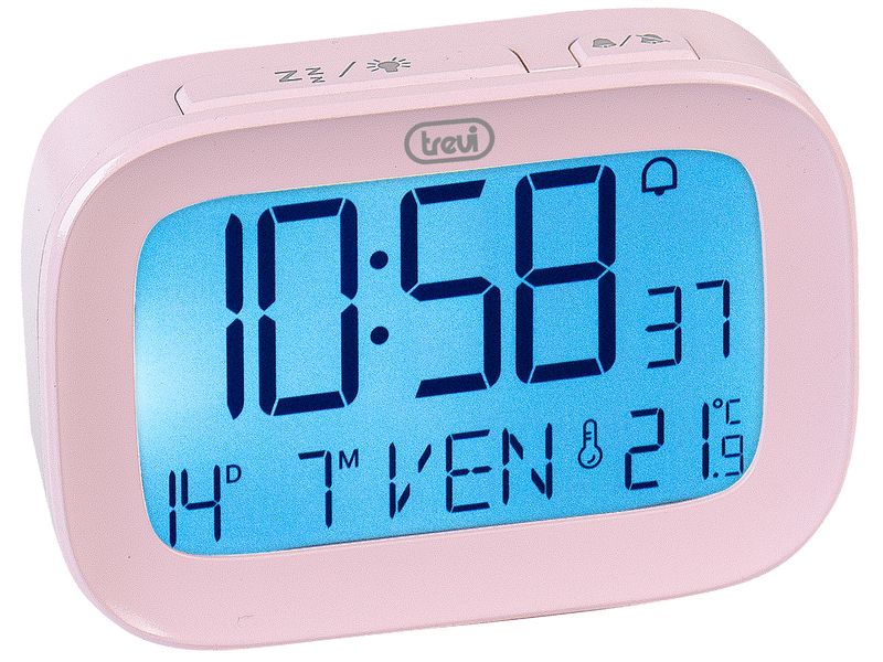 Trevi-SLD-3850-Orologio-digitale-Altro-Rosa