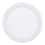 Faretto-Ad-Incasso-Moderno-Fueva-5-Acciaio-Bianco-Led-Integrato-11W-3000K