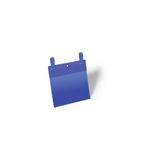 DURABLE Buste identificative - con fascette di aggancio - A5 orizzontale - blu - Durable - conf. 50 pezzi