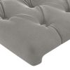 Testiera-a-LED-Grigio-Chiaro-180x7x78-88-cm-in-Velluto