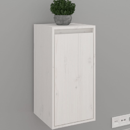 Pensile-Bianco-30x30x60-cm-in-Legno-Massello-di-Pino