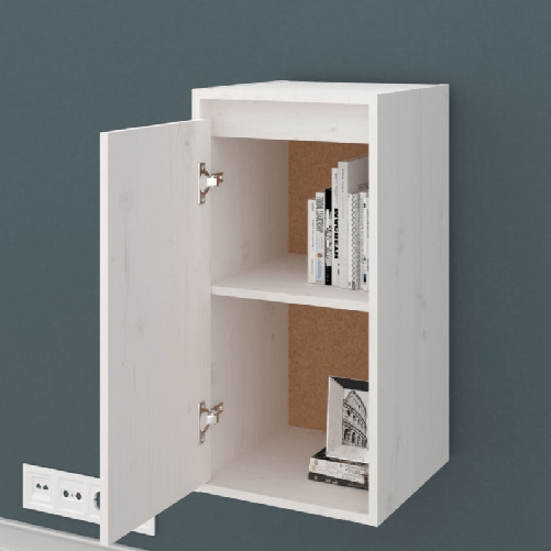 Pensile-Bianco-30x30x60-cm-in-Legno-Massello-di-Pino