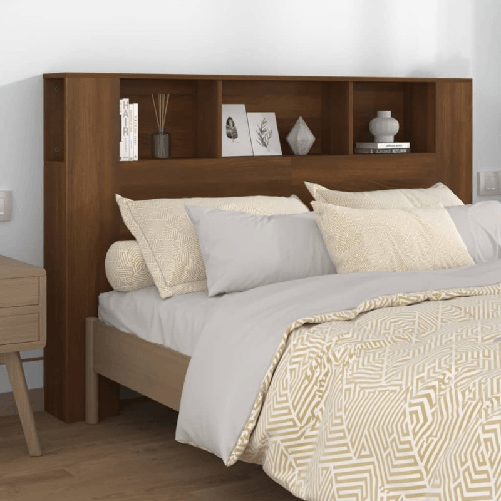 Testiera-con-Scomparti-Rovere-Marrone-160x185x1045-cm