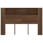 Testiera-con-Scomparti-Rovere-Marrone-160x185x1045-cm