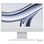 Apple iMac con Retina 24'' Display 4.5K M3 chip con 8?core CPU e 8?core GPU, 256GB SSD - Argento