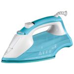 Russell Hobbs 26482-56 ferro da stiro Ferro a vapore Piastra in Ceramica 2400 W Blu, Bianco