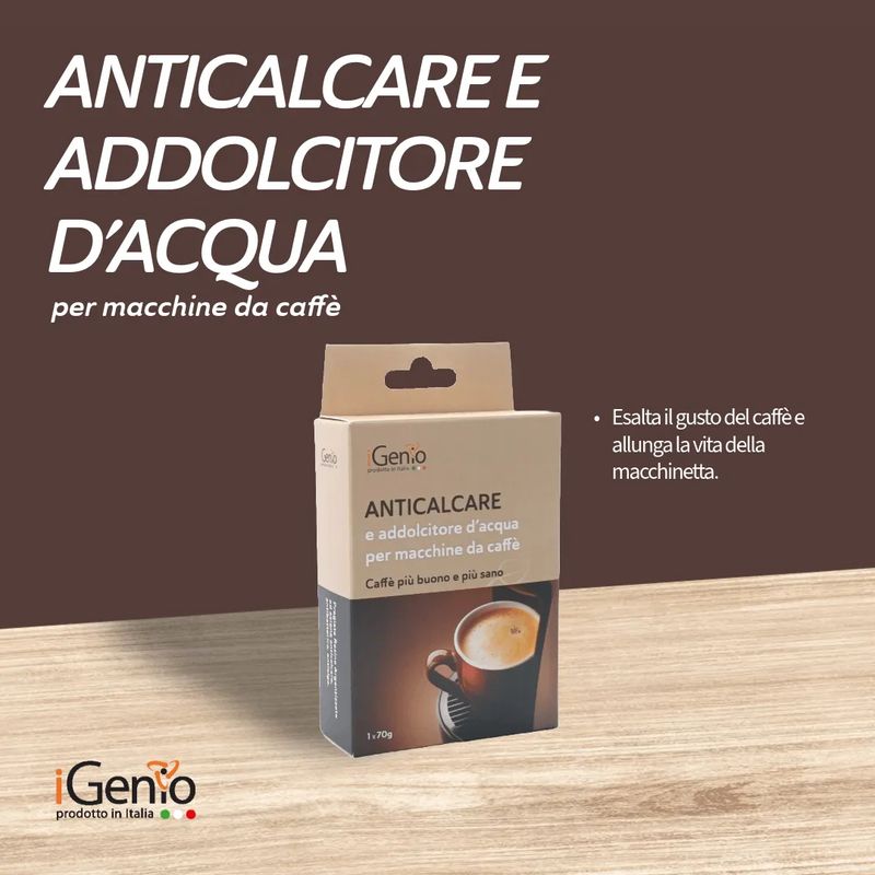 I-Genio-979-Anticalcare-e-Addolcitore-per-Macchine-da-Caffe--Busta-di-Resine-Argentizzate-da-70gr