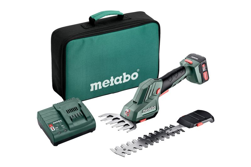 Metabo-SGS-18-LTX-Q-cesoia-per-erba-cordless-18-V-Nero-Verde