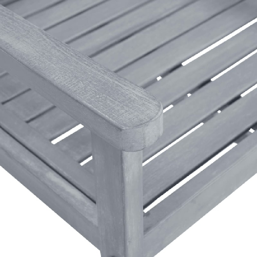 vidaXL-Sedie-da-Giardino-8-pz-in-Legno-Massello-di-Acacia-Grigio