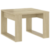 vidaXL-Tavolino-di-Servizio-Rovere-Sonoma-50x50x35-cm-in-Truciolato