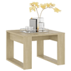 vidaXL-Tavolino-di-Servizio-Rovere-Sonoma-50x50x35-cm-in-Truciolato