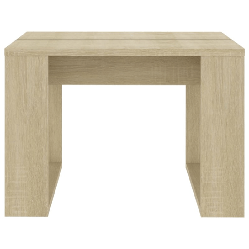 vidaXL-Tavolino-di-Servizio-Rovere-Sonoma-50x50x35-cm-in-Truciolato