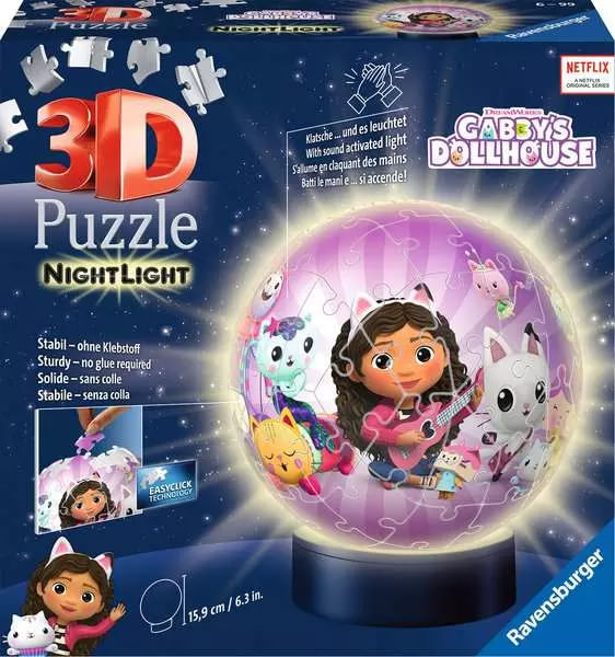 Ravensburger 11575 puzzle Puzzle 3D 72 pz