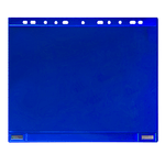 Djois by Tarifold Buste forate - per supporti magnetici ad anelli - A4 - blu - Djois - conf. 5 pezzi