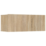 Set-di-Mobili-Porta-TV-6-pz-Rovere-Sonoma-in-Legno-Multistrato