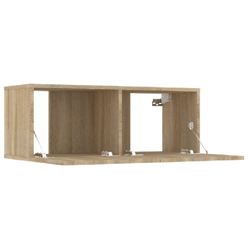 Set-di-Mobili-Porta-TV-6-pz-Rovere-Sonoma-in-Legno-Multistrato