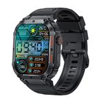 Denver SWC-191B smartwatch e orologio sportivo 4,98 cm (1.96") IPS Digitale 320 x 386 Pixel Touch screen Nero