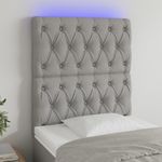 Testiera-a-LED-Grigio-Chiaro-180x7x118-128-cm-in-Tessuto