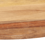 vidaXL-Piano-Tavolo-Legno-Massello-di-Sheesham-Rotondo-25-27-mm-40-cm