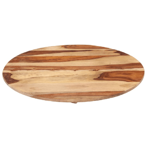 vidaXL-Piano-Tavolo-Legno-Massello-di-Sheesham-Rotondo-25-27-mm-40-cm